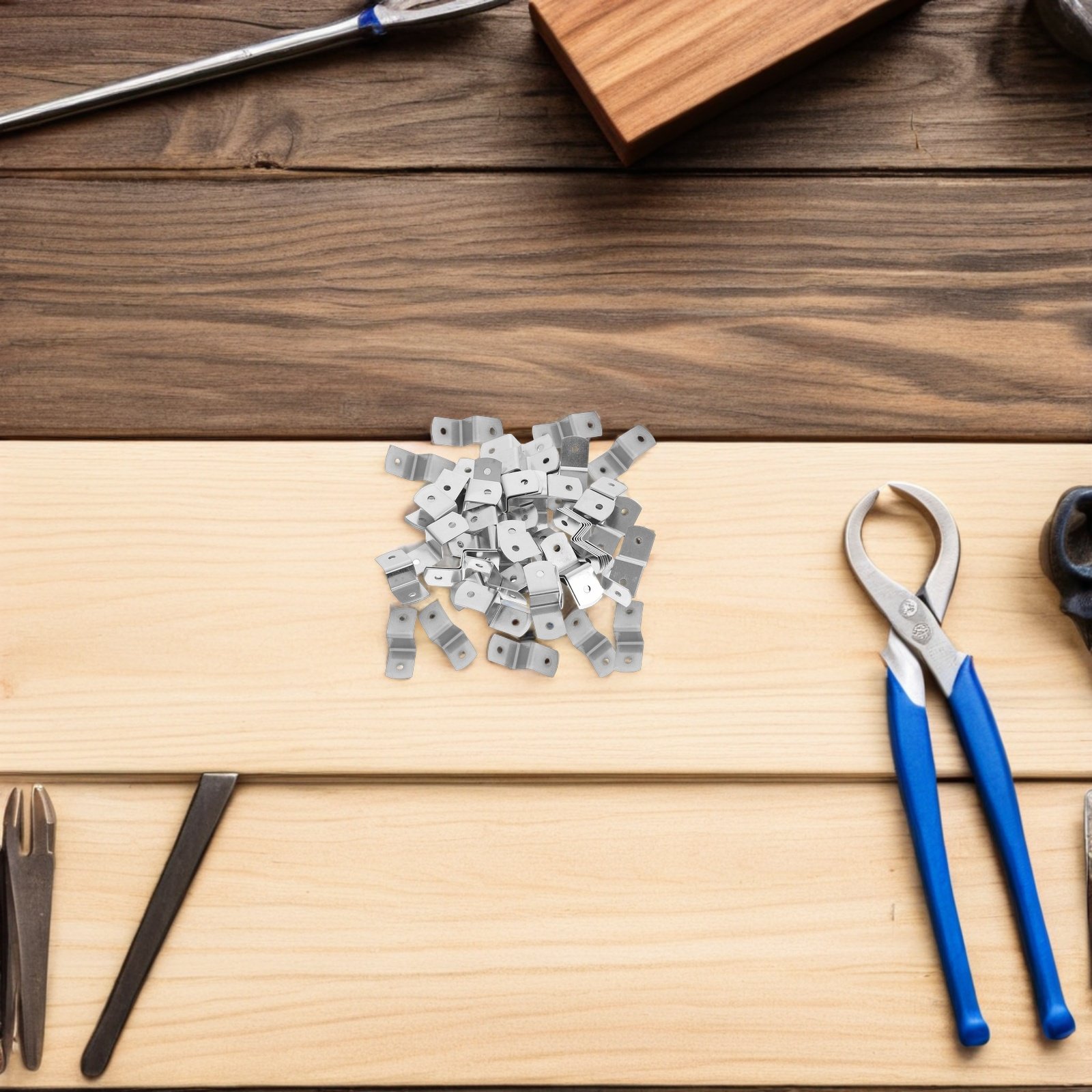 Woodworking Z Clips - 50 шт. Z-образных креплений для фоторамок,