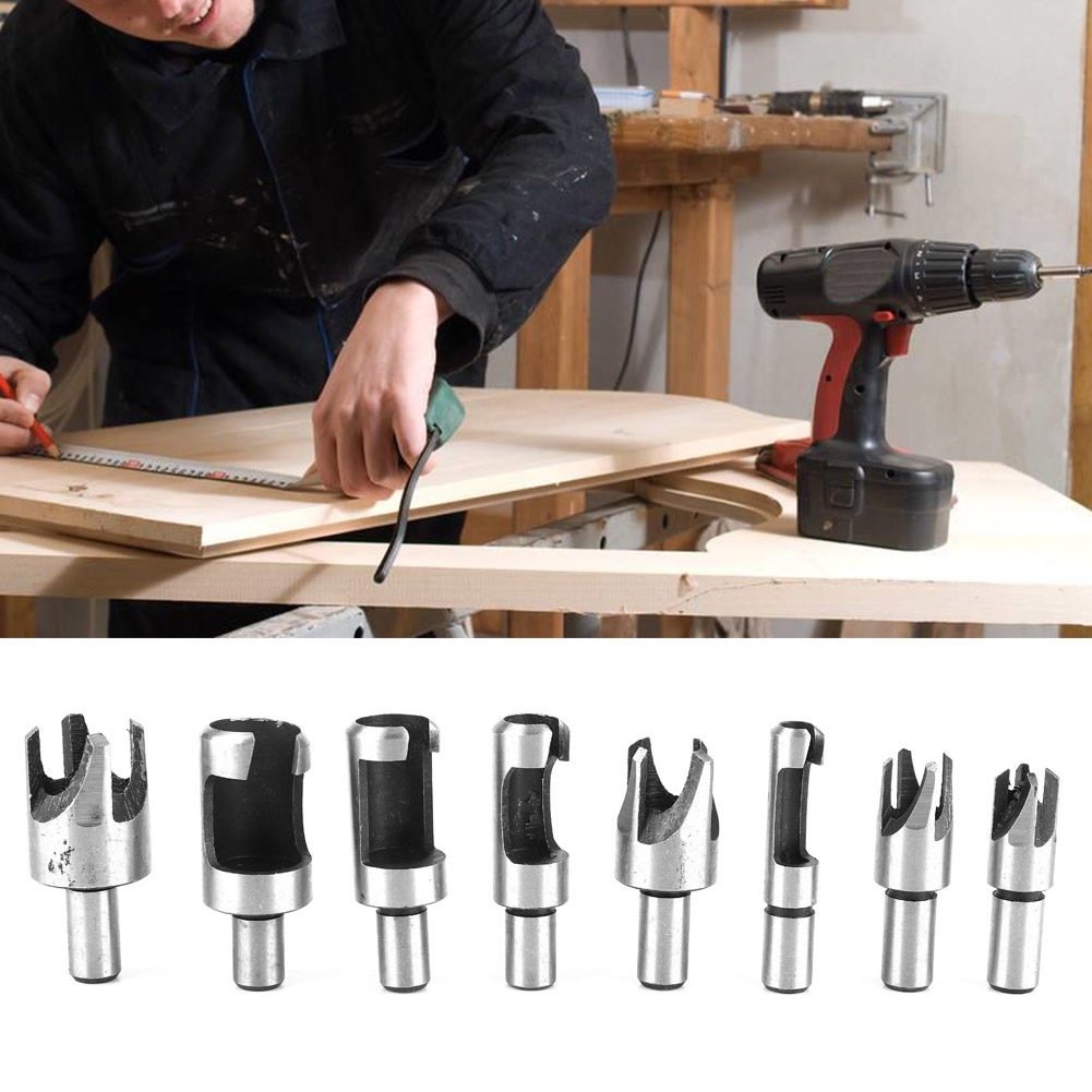 Woodworking Drill Bits - Набор сверл для резки отверстий в