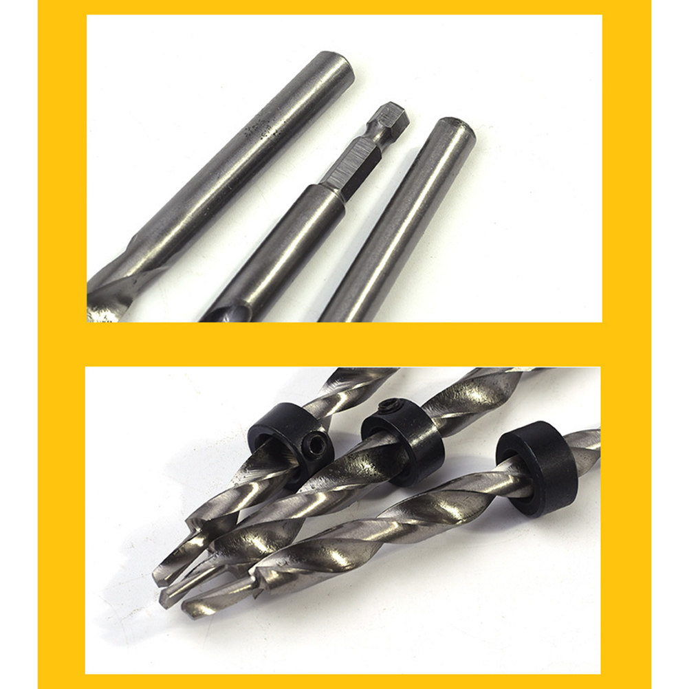 Сверло-зенковка с шестигранным – обзор и цена Woodworking Drill Bits