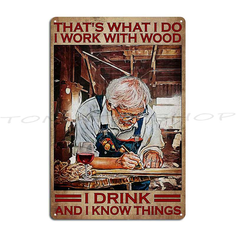 Металлическая табличка с забав – обзор и цена Woodworking Quotes Funny